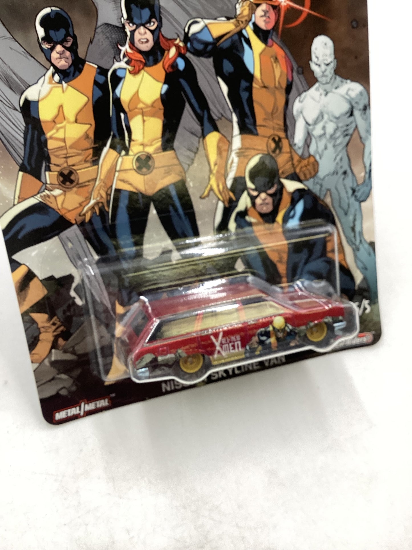 2019 Hot Wheels All New X-Men 5/5 Nissan Skyline Van 244N