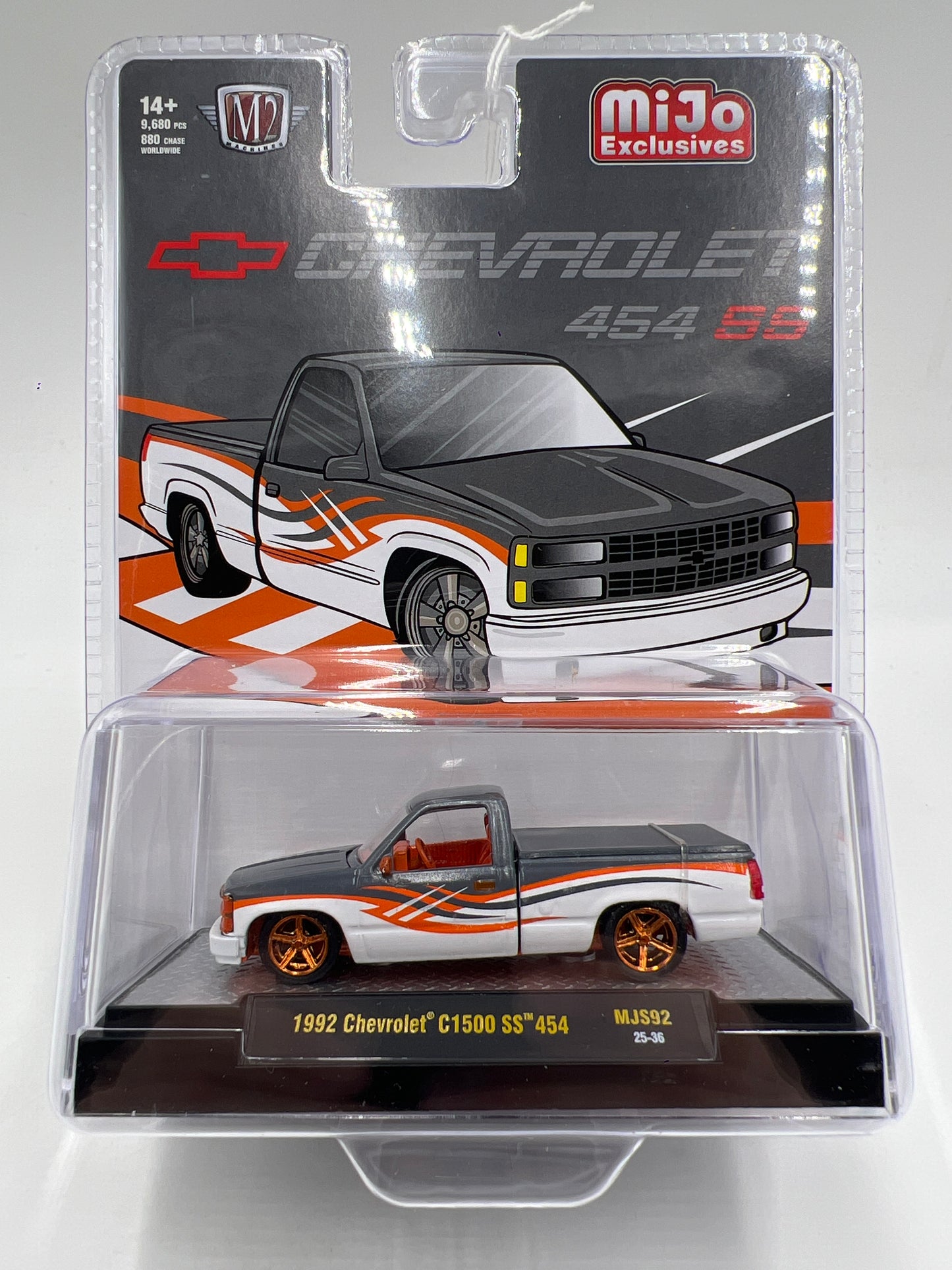 M2 Machines MiJo Exclusives CHASE 1992 Chevrolet C1500 SS 454 MJS92