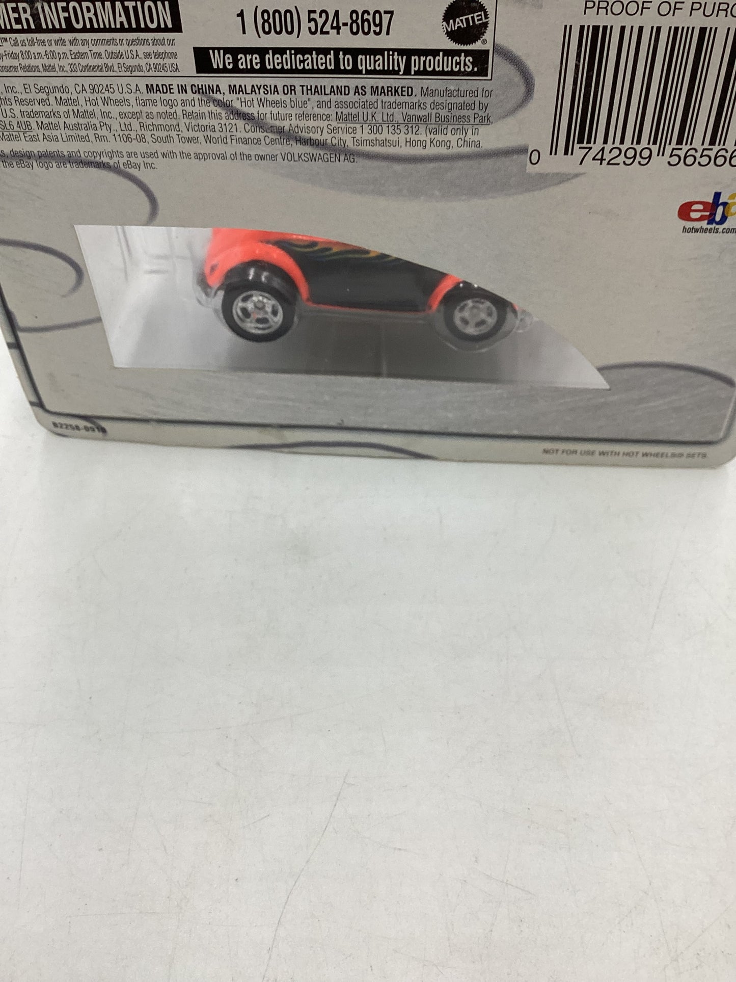 Hot Wheels 100% Volkswagen Series #3 VW Beetle Orange/Black