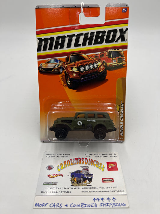 Matchbox Desert Adventure Jungle Crawler Army #78