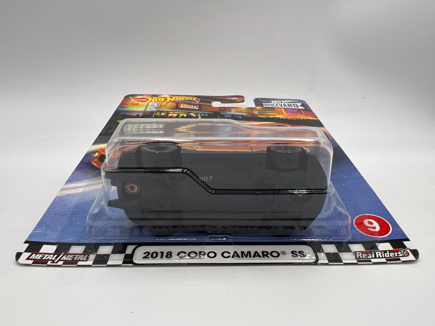 Hot Wheels Premium Boulevard #9 2018 Copo Camaro SS Orange W/Protector