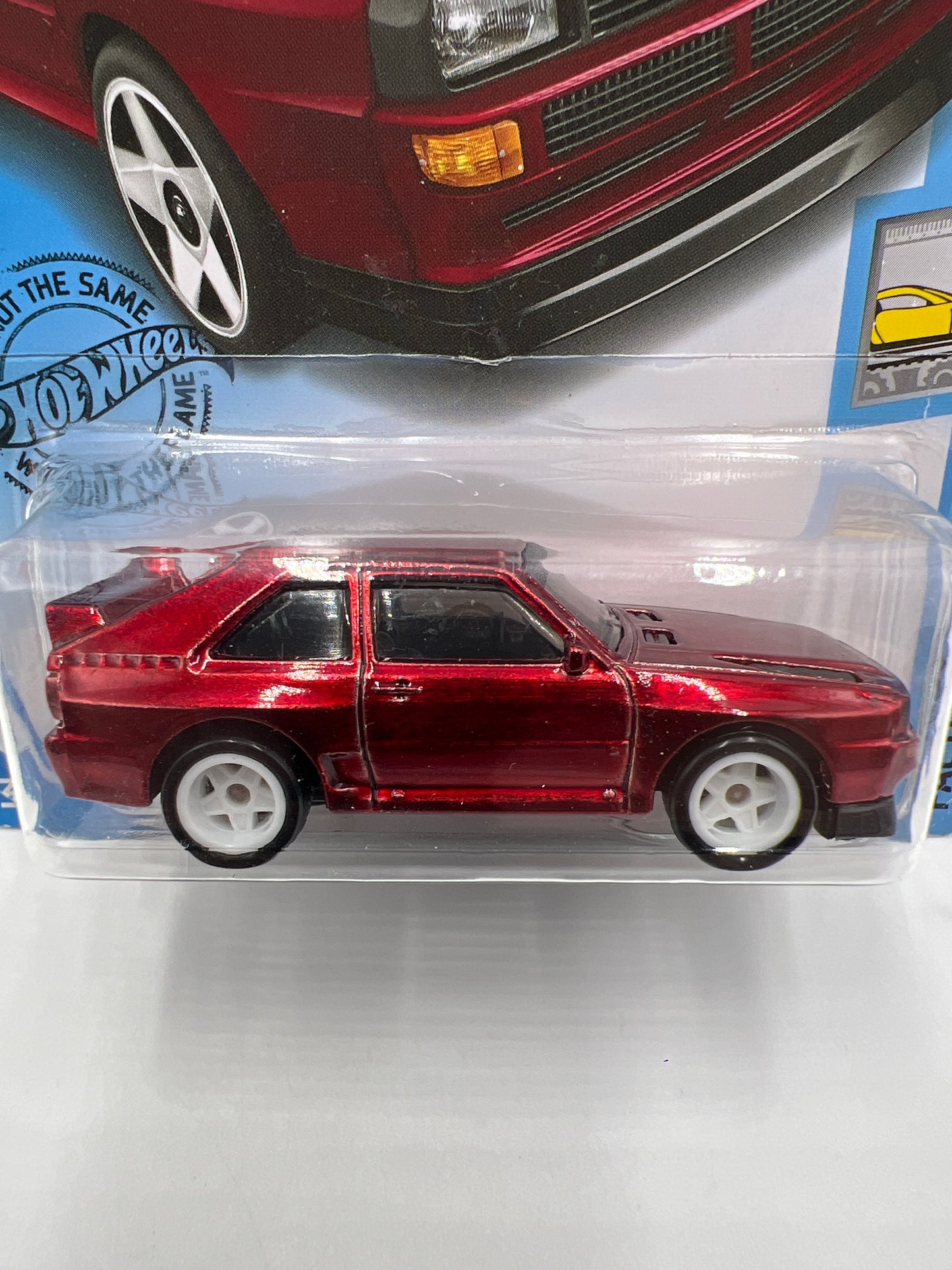 2020 Hot Wheels Super Treasure Hunt #145 84 Audi Sport Quattro Red W/Protector