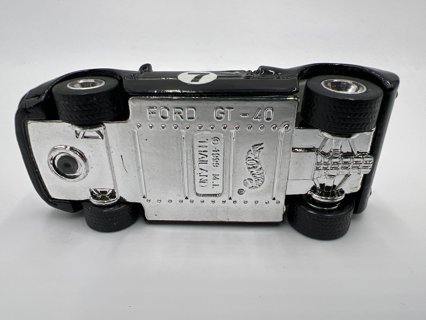 Hot Wheels 1/64 Auto Milestones Premium Ford GT-40 Black Loose