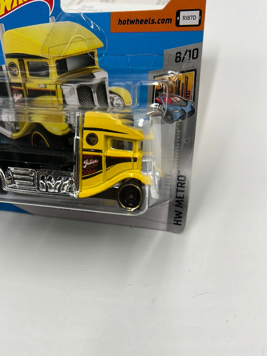 Hot Wheels 2019 Treasure Hunt Fast Bed Hauler Short Card