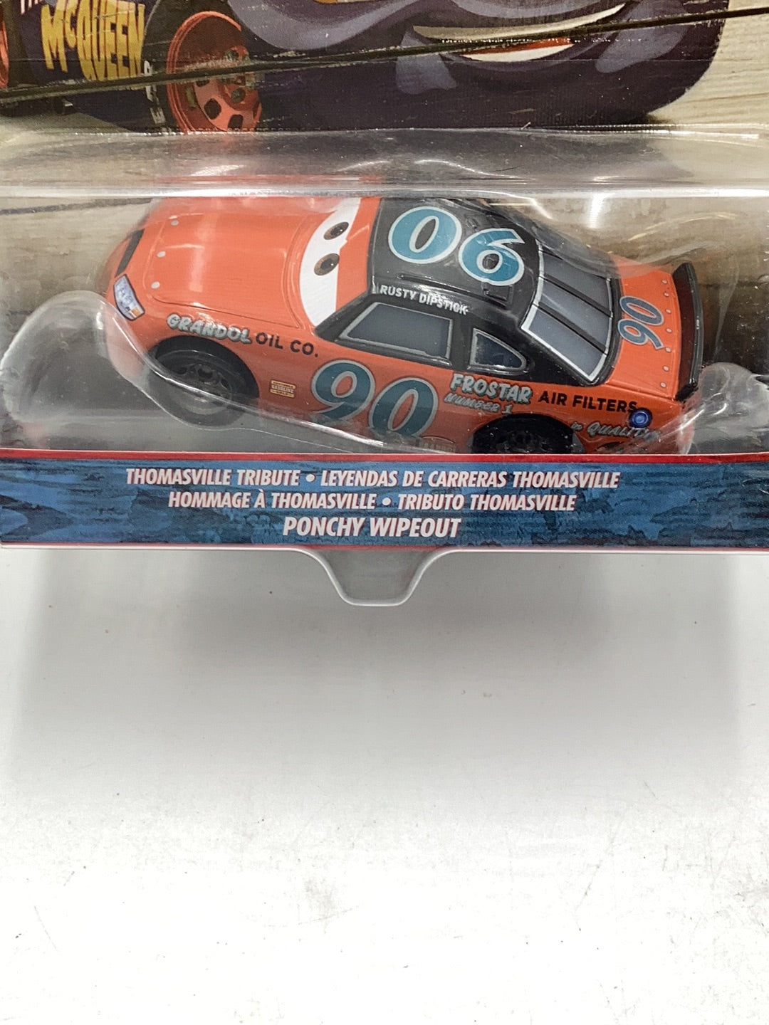 Disney Pixar Cars Thomasville Racing Ponchy Wipeout 141C