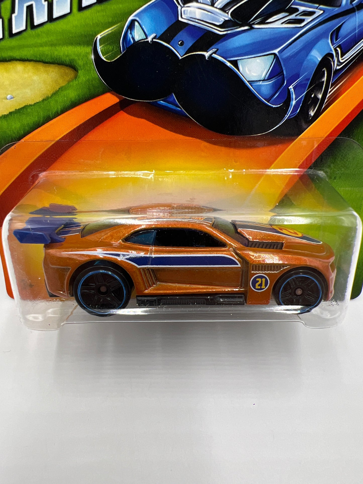 2015 Hot Wheels Happy Fathers Day #2 Custom 11 Camaro Orange 156C