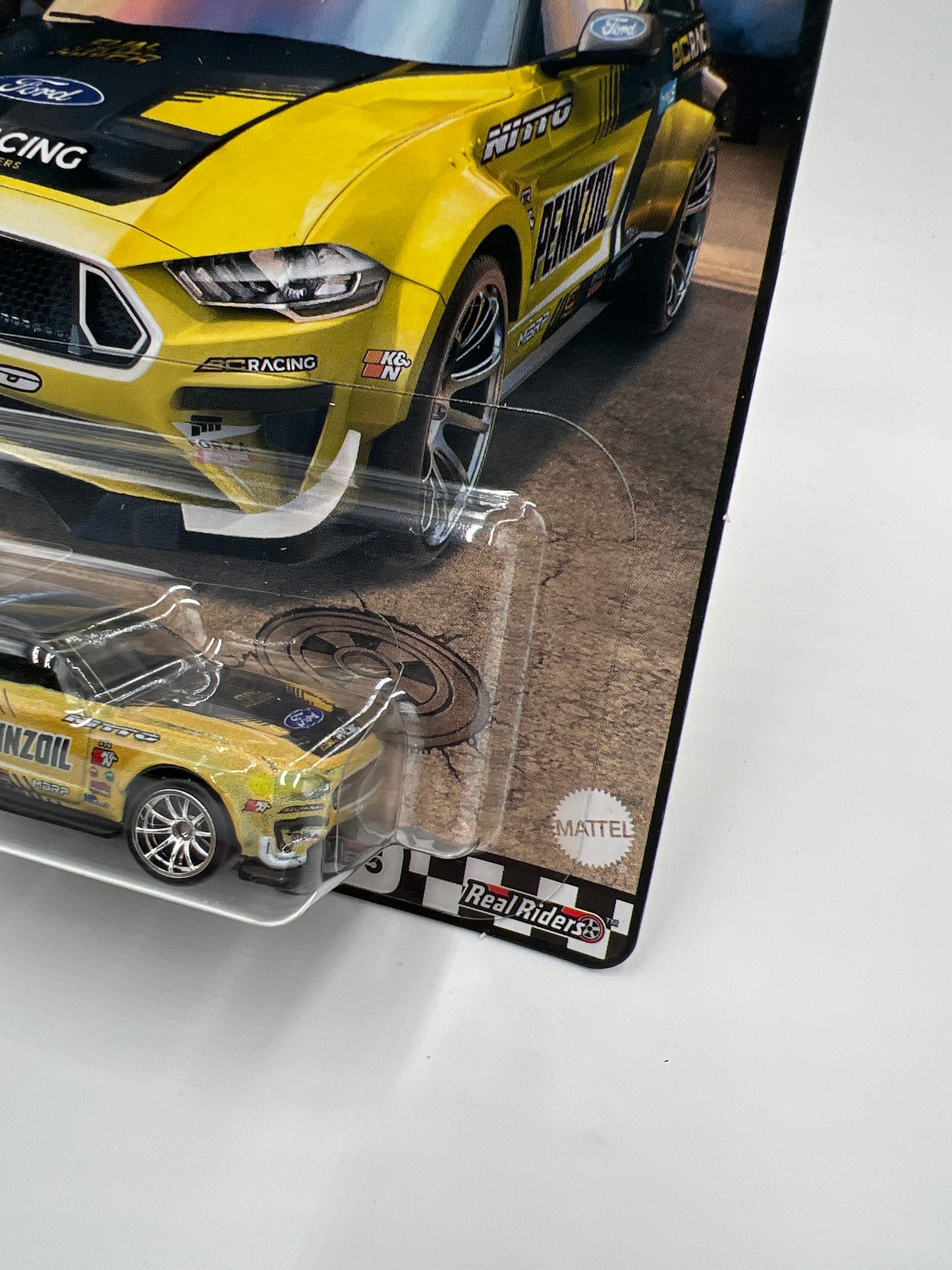 Hot Wheels Premium Boulevard #61 18 Ford Mustang RTR Spec 5 Pennzoil W/Protector