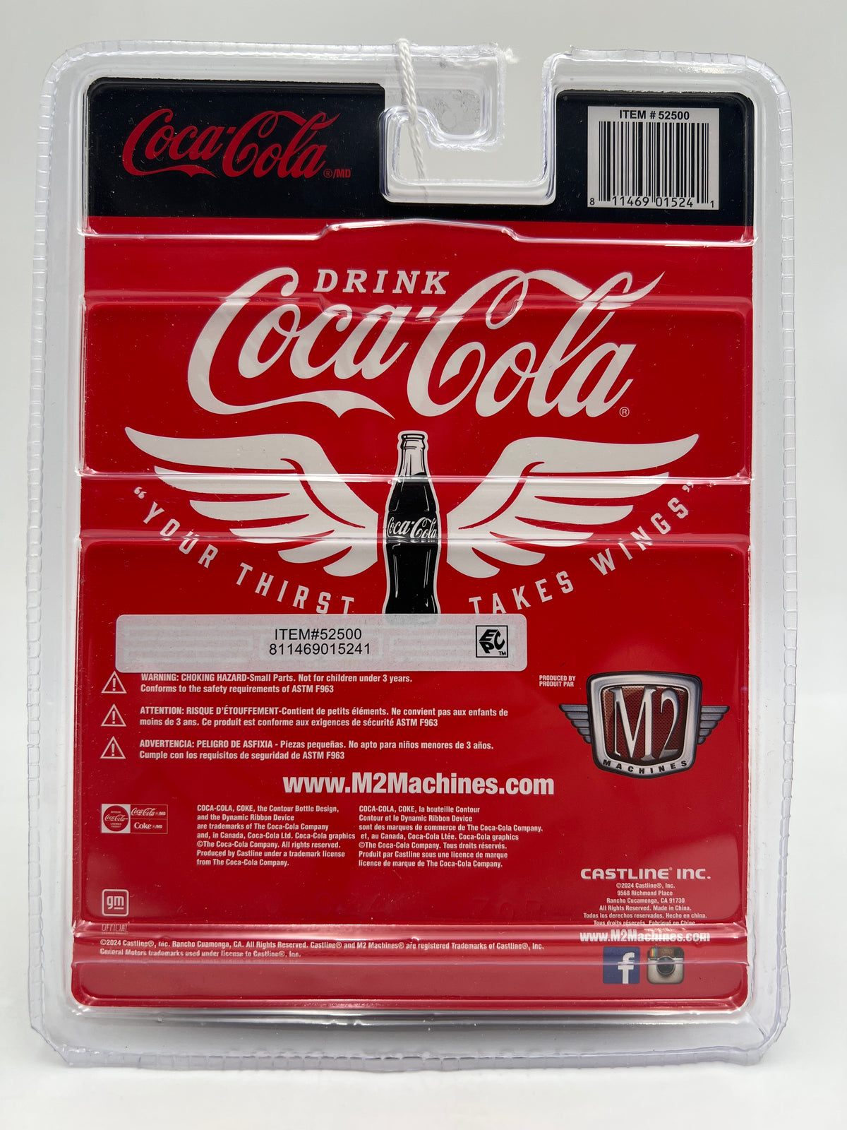 M2 Machines A43 Coca Cola 1976 GMC Sierra Grande 15 Custom Bedless