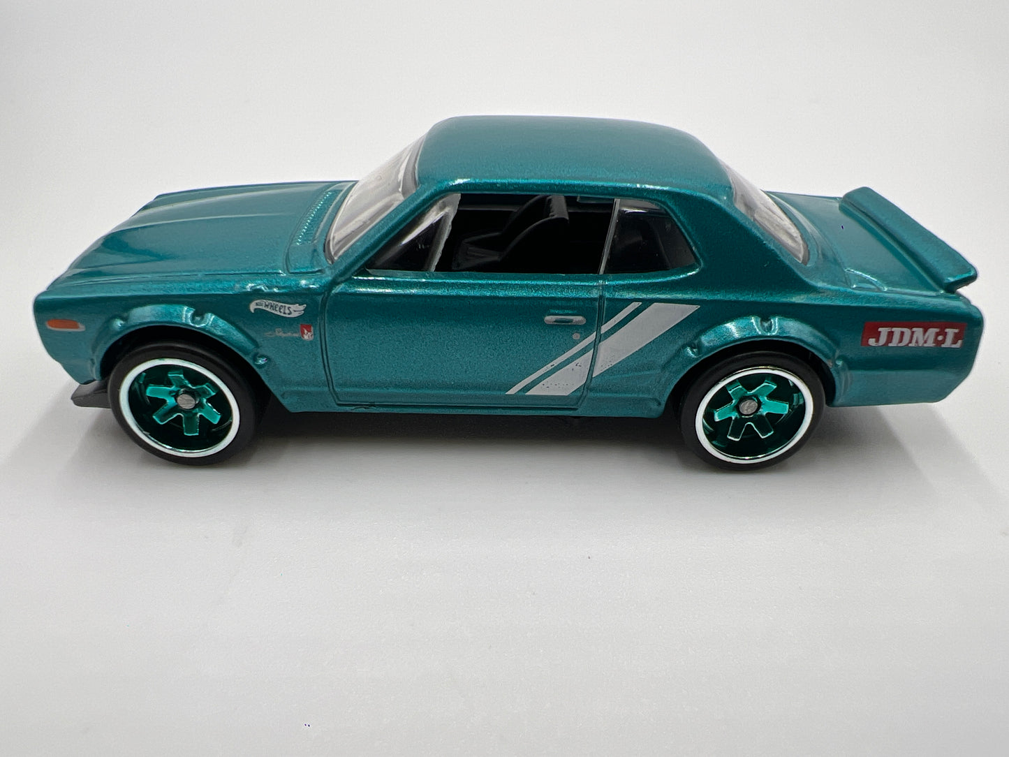 Hot Wheels Nissan Skyline H/T 2000GT-X Teal CUSTOM