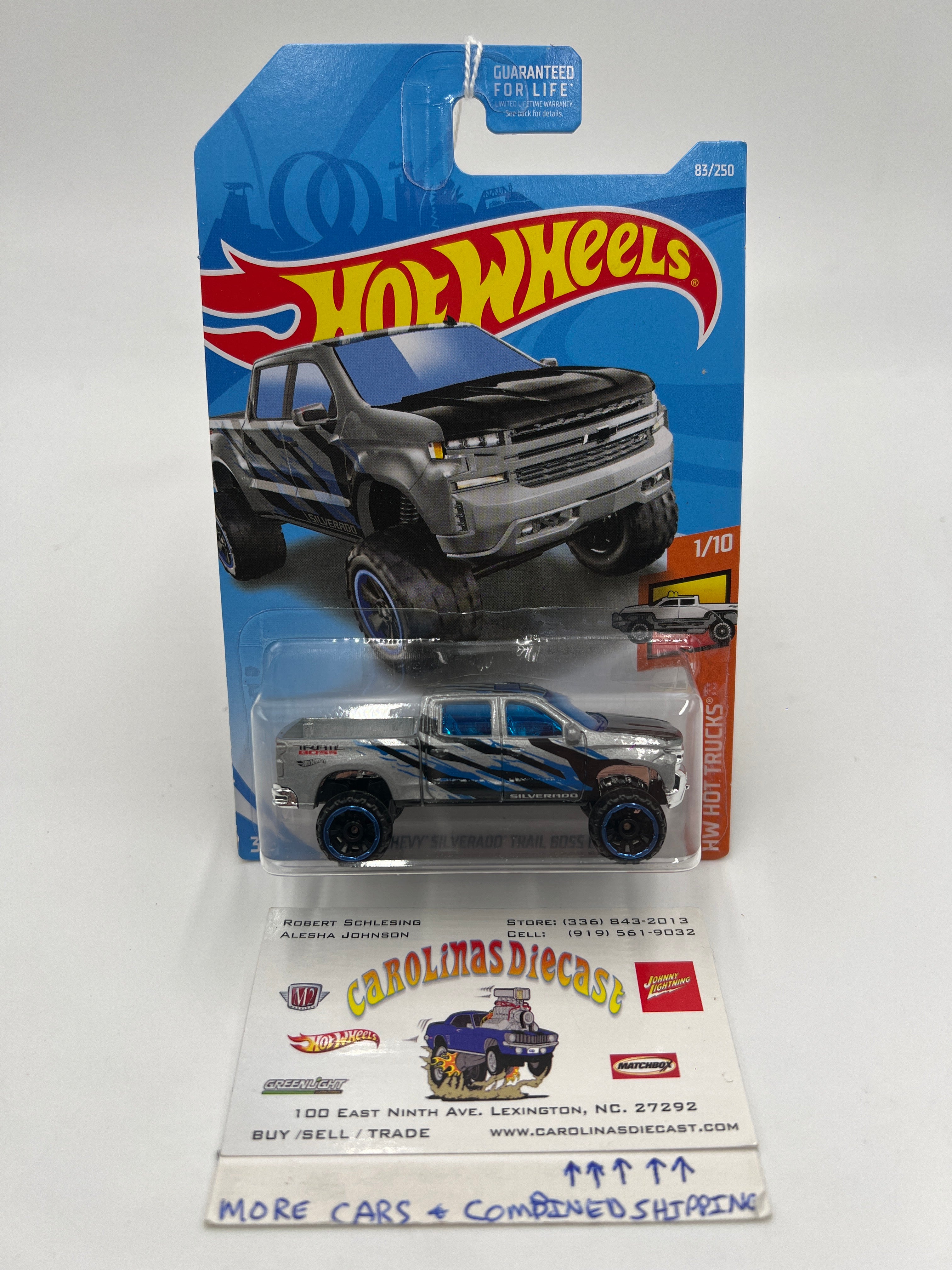 2019 Hot Wheels Kmart Exclusive HW Hot Trucks #83 19 Chevy