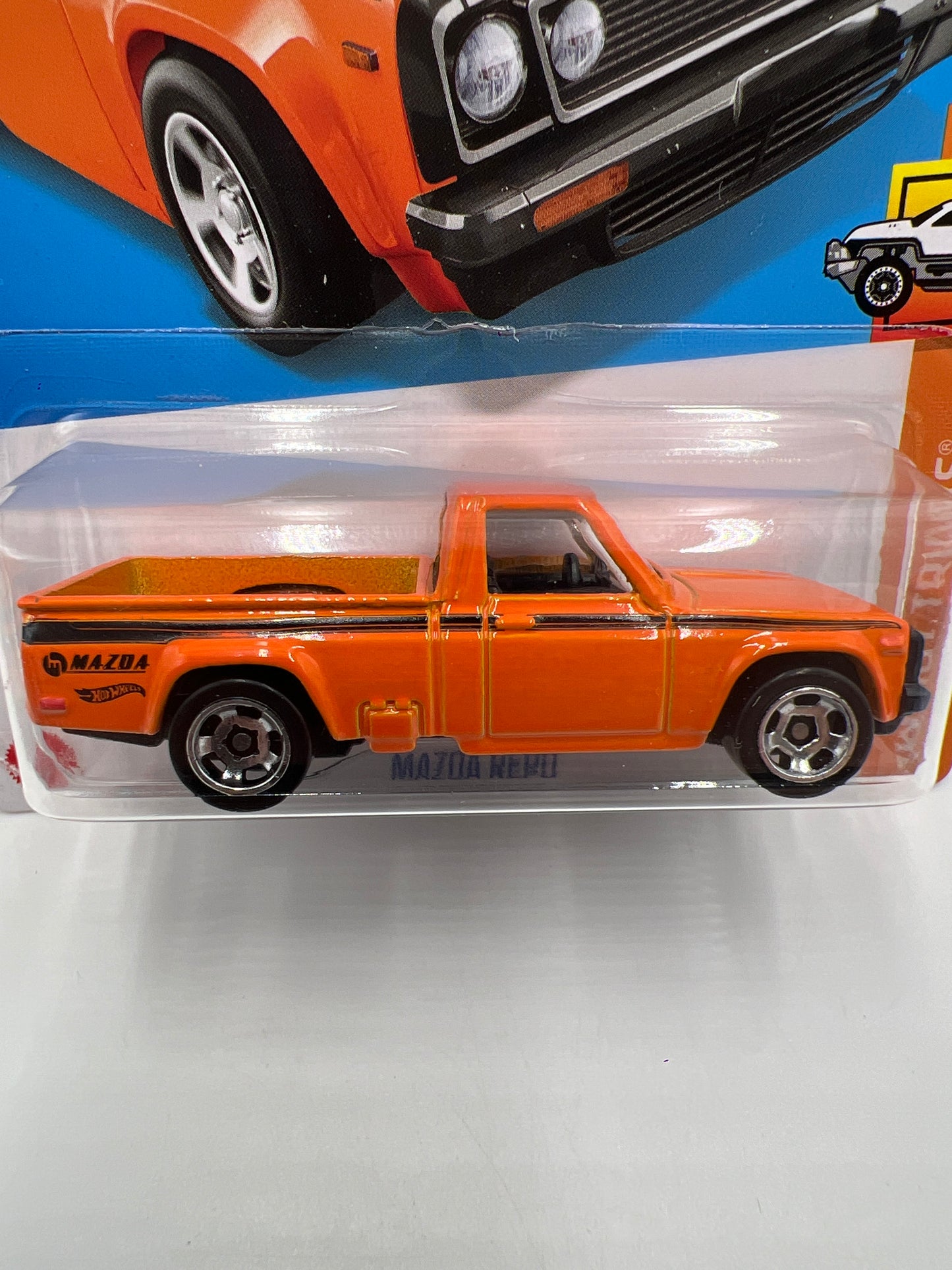 2022 Hot Wheels Hot Trucks #24 Mazda Repu Orange 87D