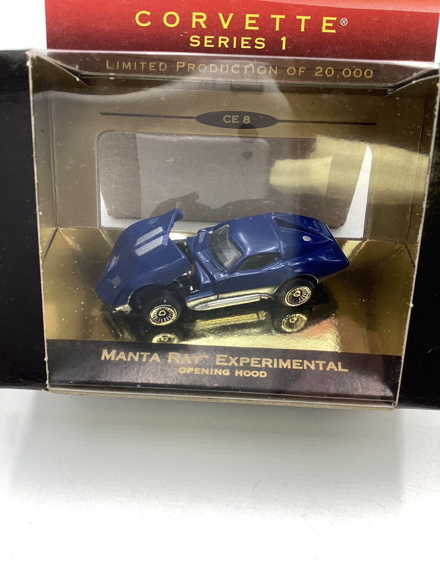 Micro Machines Collectors Edition Corvette Series 1 Manta Ray Experimental Blue 1/20000 SR CE 8