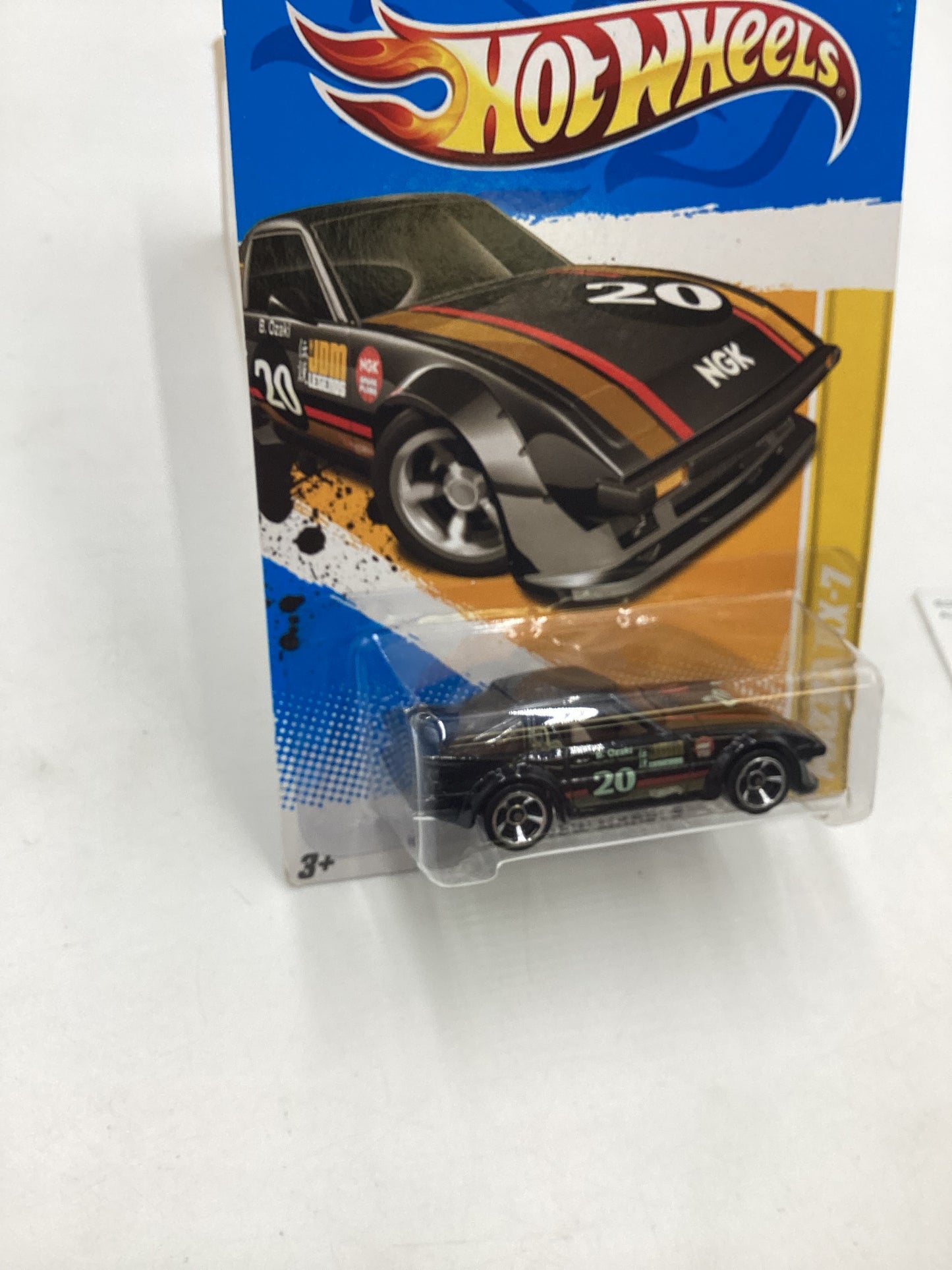 2012 Hot Wheels New Models #31 Mazda RX-7 Black 85D