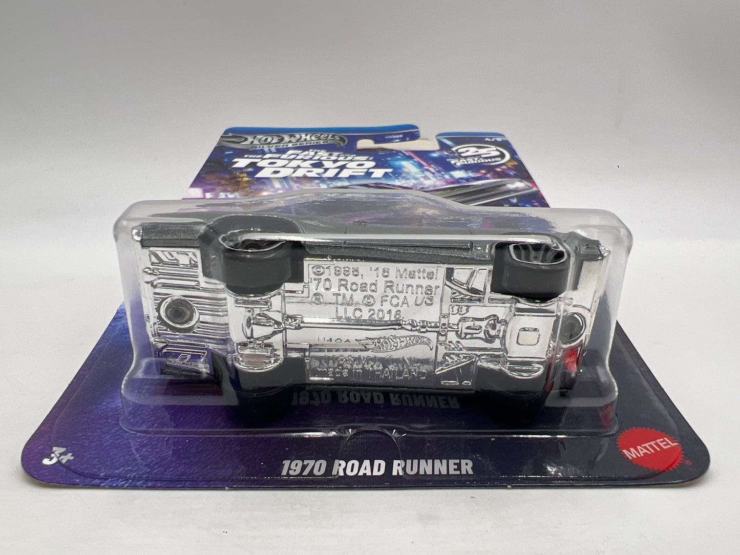 2026 Hot Wheels Silver Series Fast & Furious Tokyo Drift #4 1970 Road Runner Gray 72B