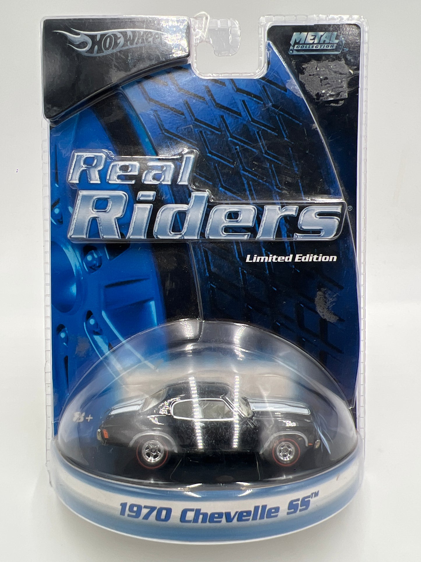 Hot Wheels Premium Real Riders Limited Edition 1970 Chevelle SS Black