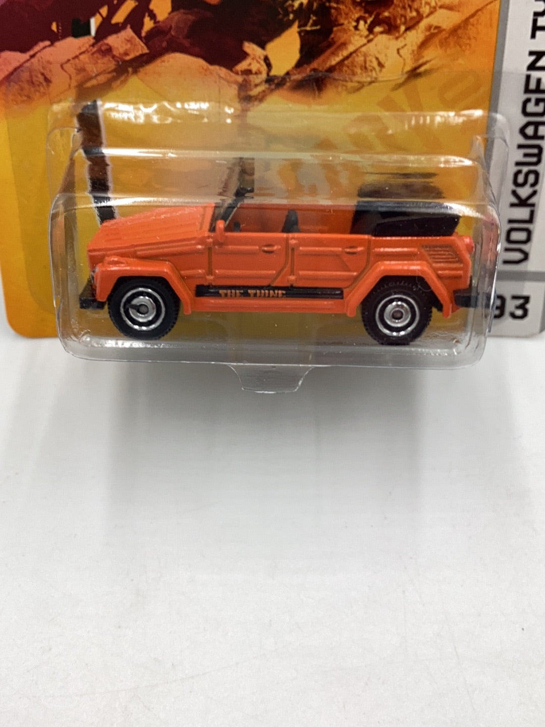 Matchbox 2009 #93 Volkswagen Type 181 orange 96H