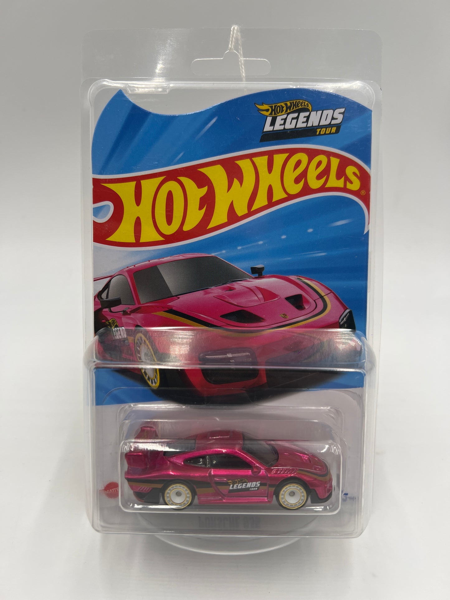 2025 Hot Wheels Legends Tour Porsche 935 Pink W/Protector & Wallet