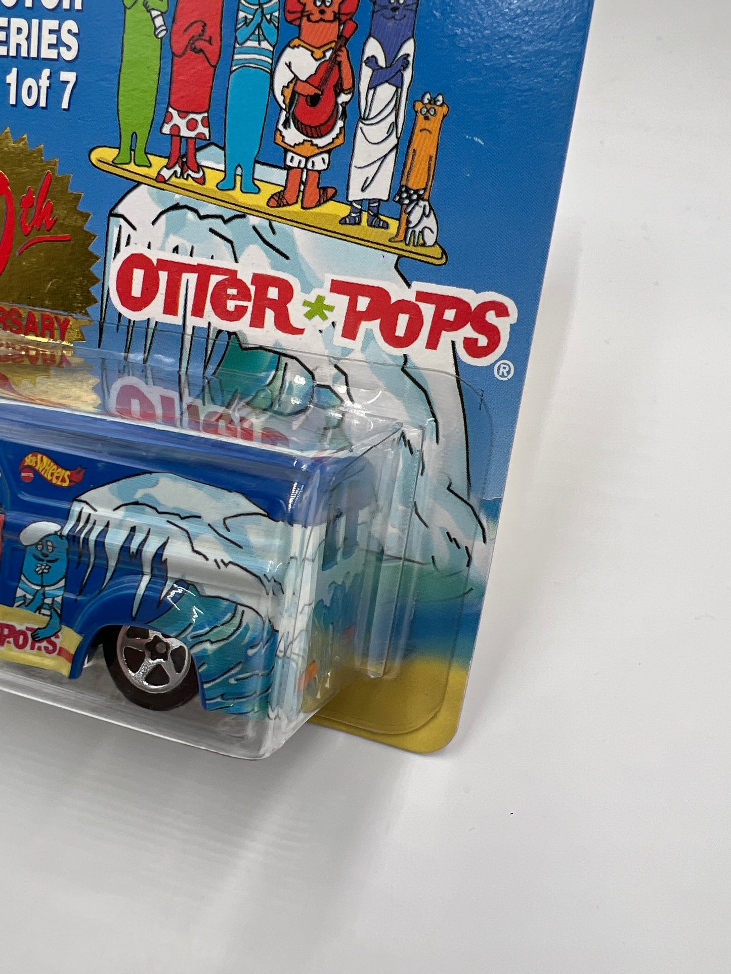 Hot Wheels Special Edition Otter Pops #1 Dairy Delivery Blue