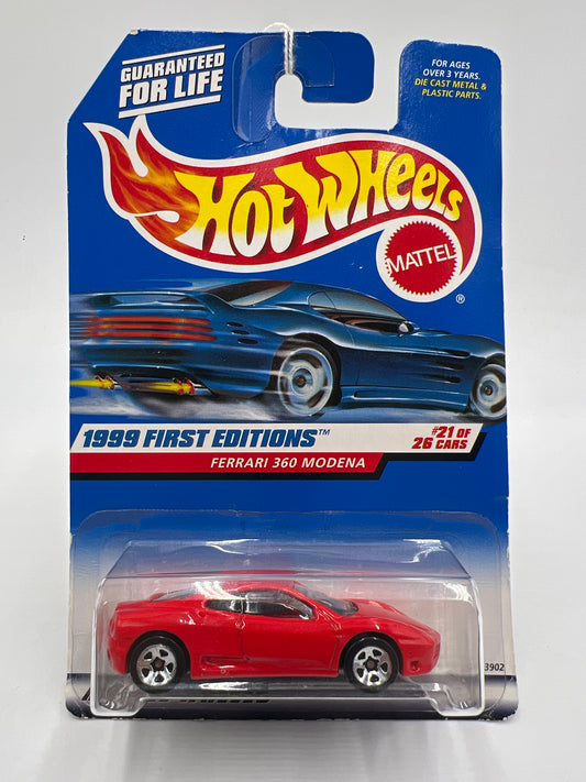 1999 Hot Wheels First Editions #1113 Ferrari 360 Modena Red SR