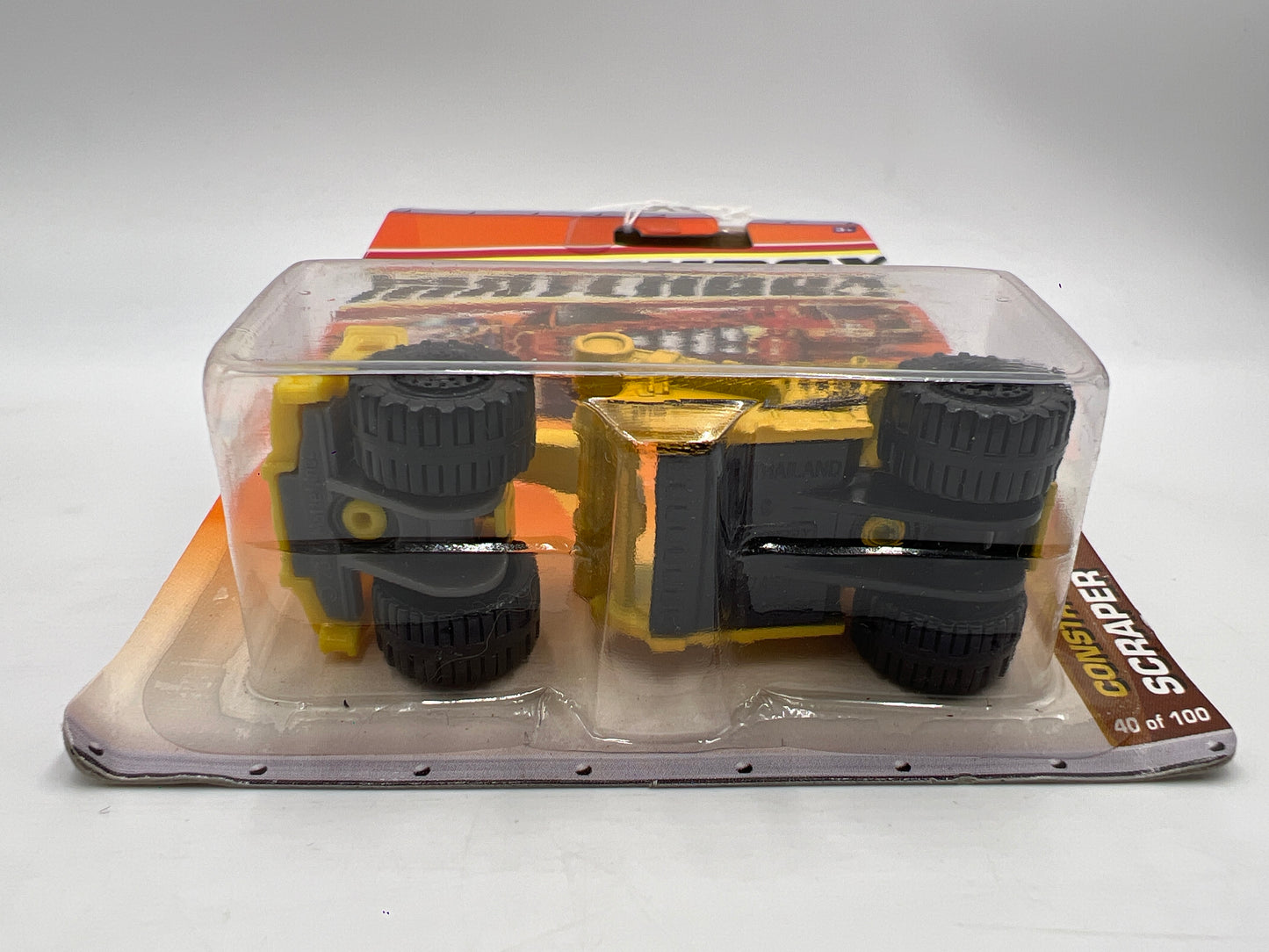 Matchbox Construction #40 Scraper Yellow 206G