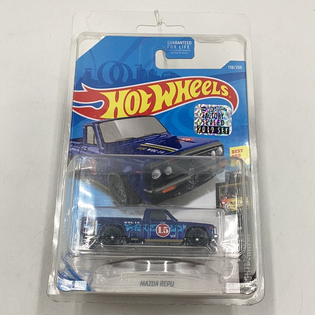 2019 hot wheels super treasure hunt #138 Mazda Repu W/ Protector