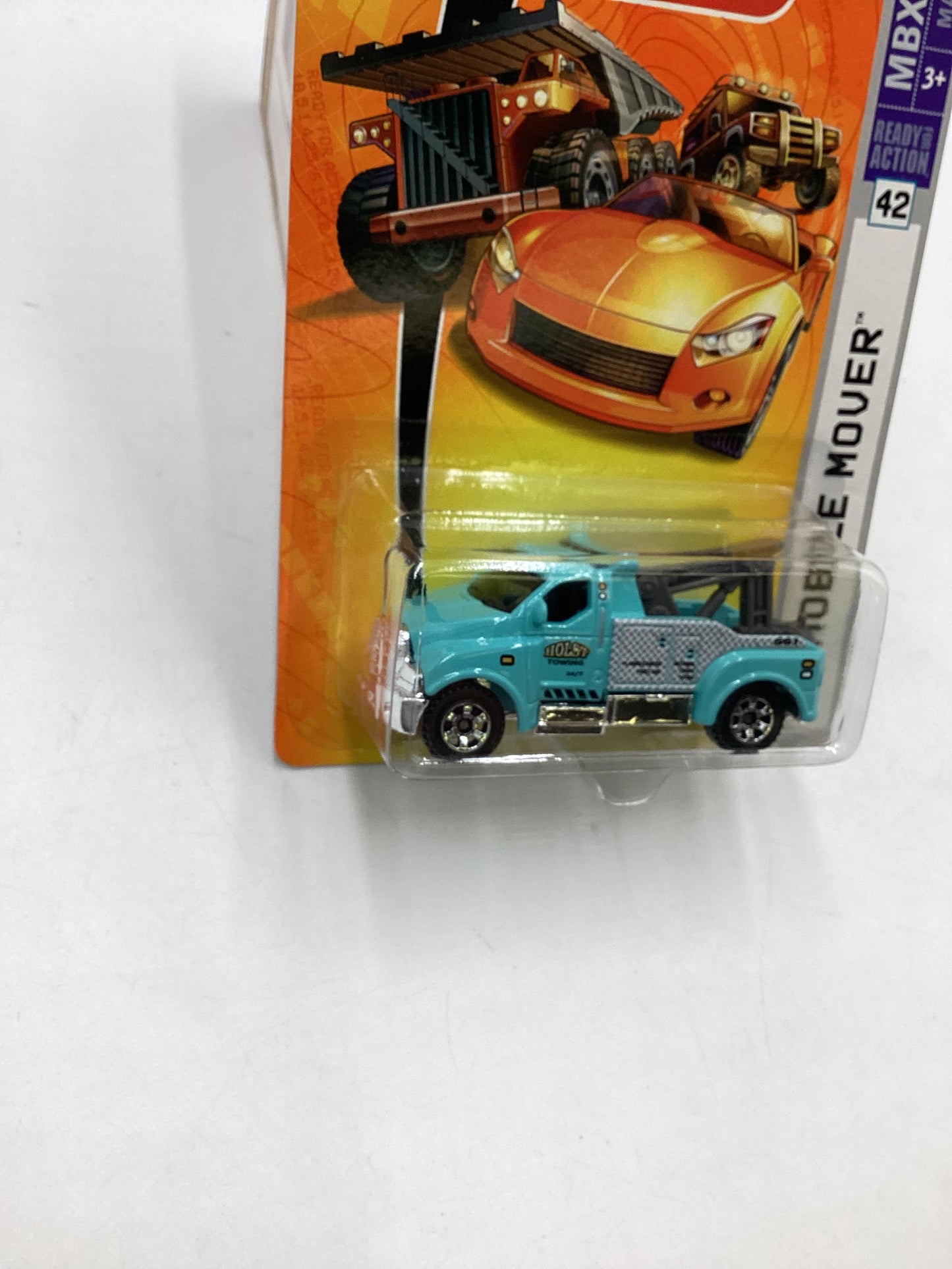 Matchbox #43 MBX Metal Mobile Mover Light Blue 207E