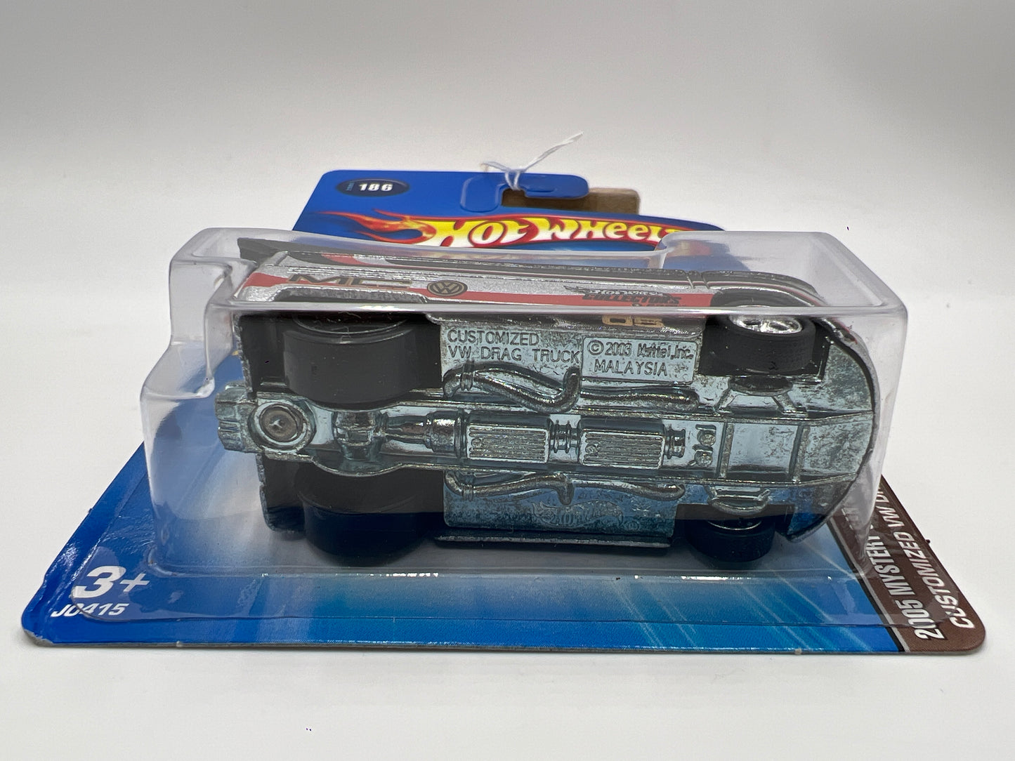 2005 Hot Wheels Mystery Car #186 Customized VW Drag Truck W/Real Riders 160J