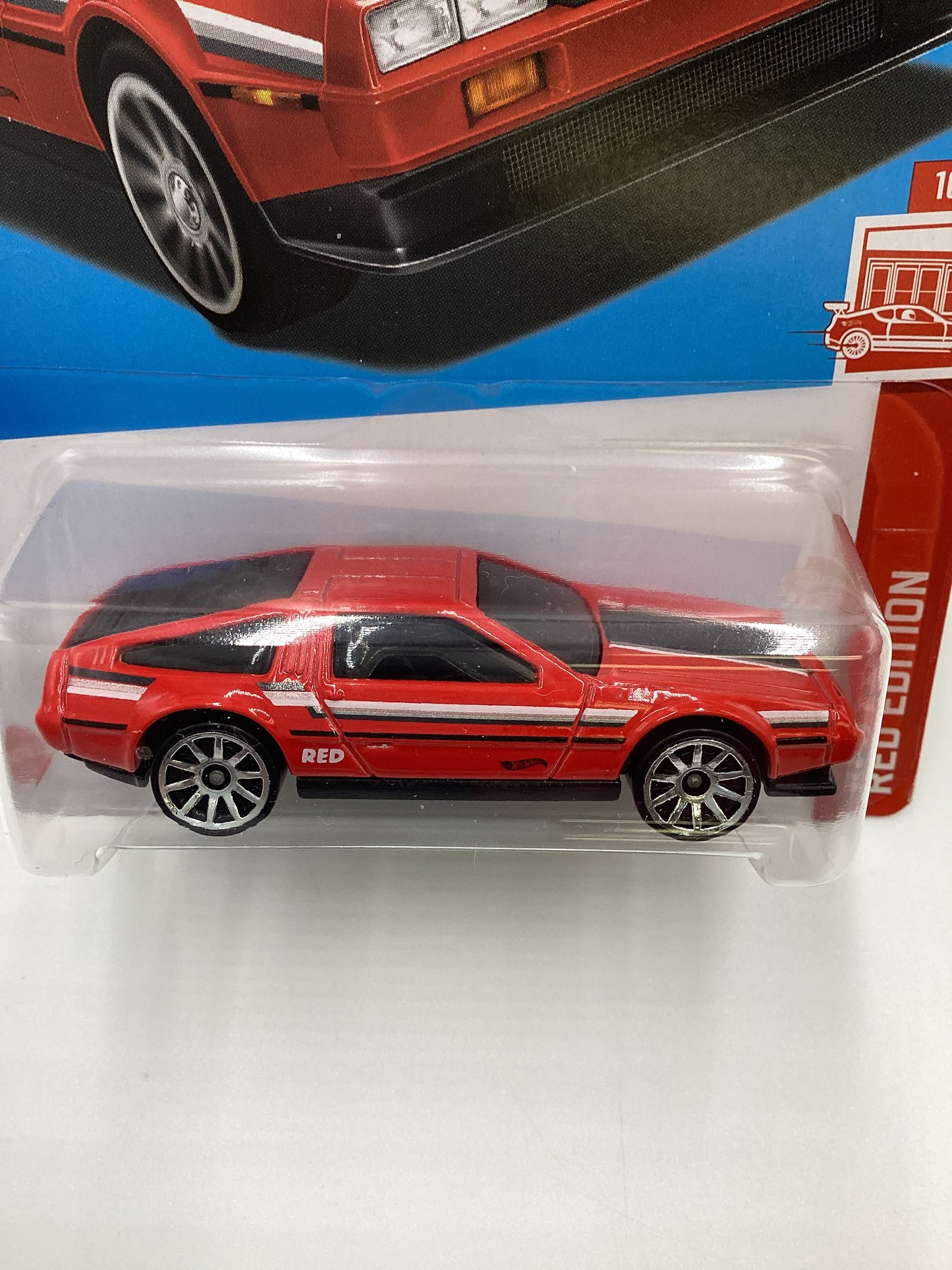 2023 Hot Wheels #101 DMC Delorean Red Edition