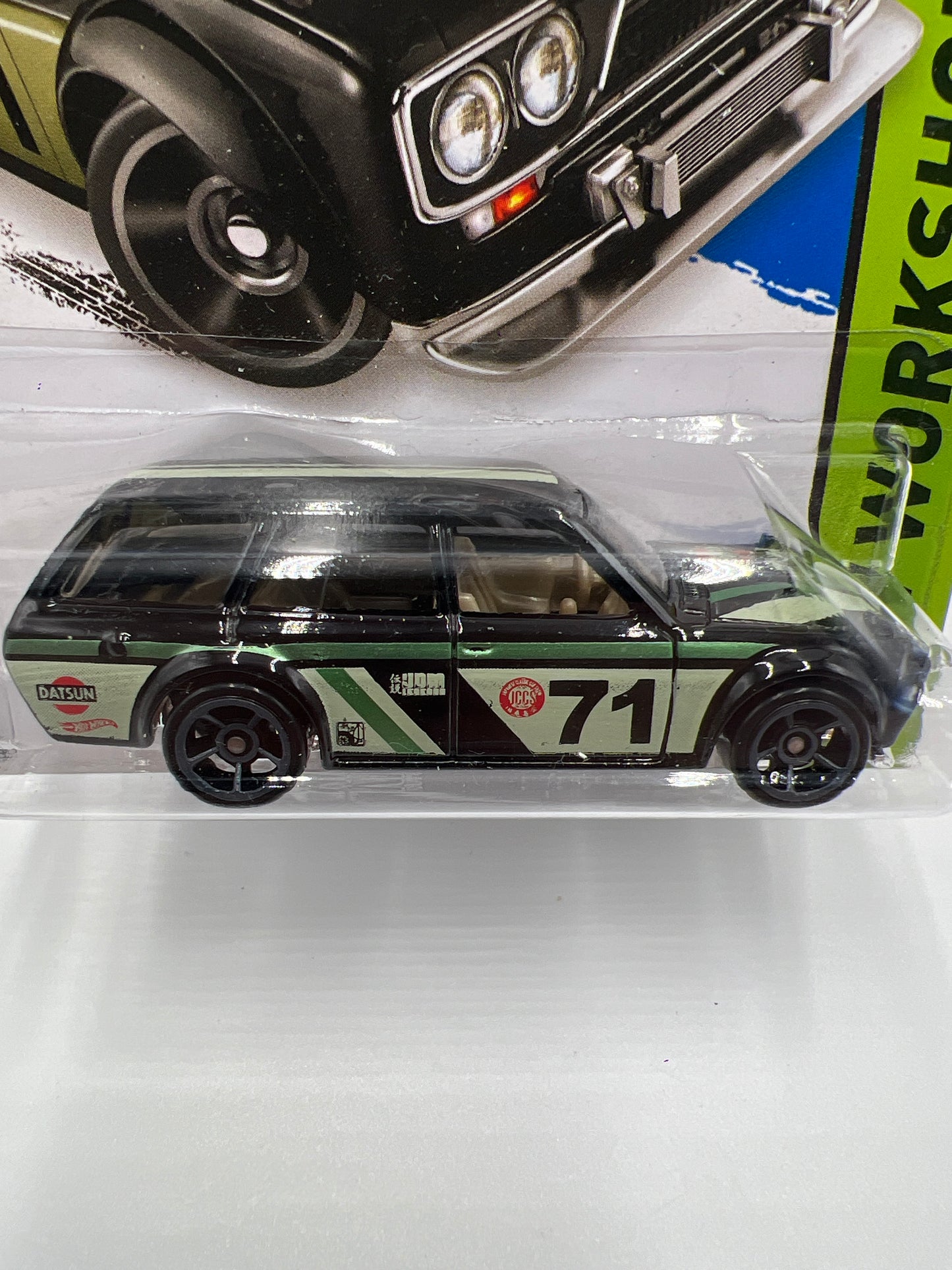 2015 Hot Wheels #202 71 Datsun Bluebird 510 Wagon Kmart Exclusive SR