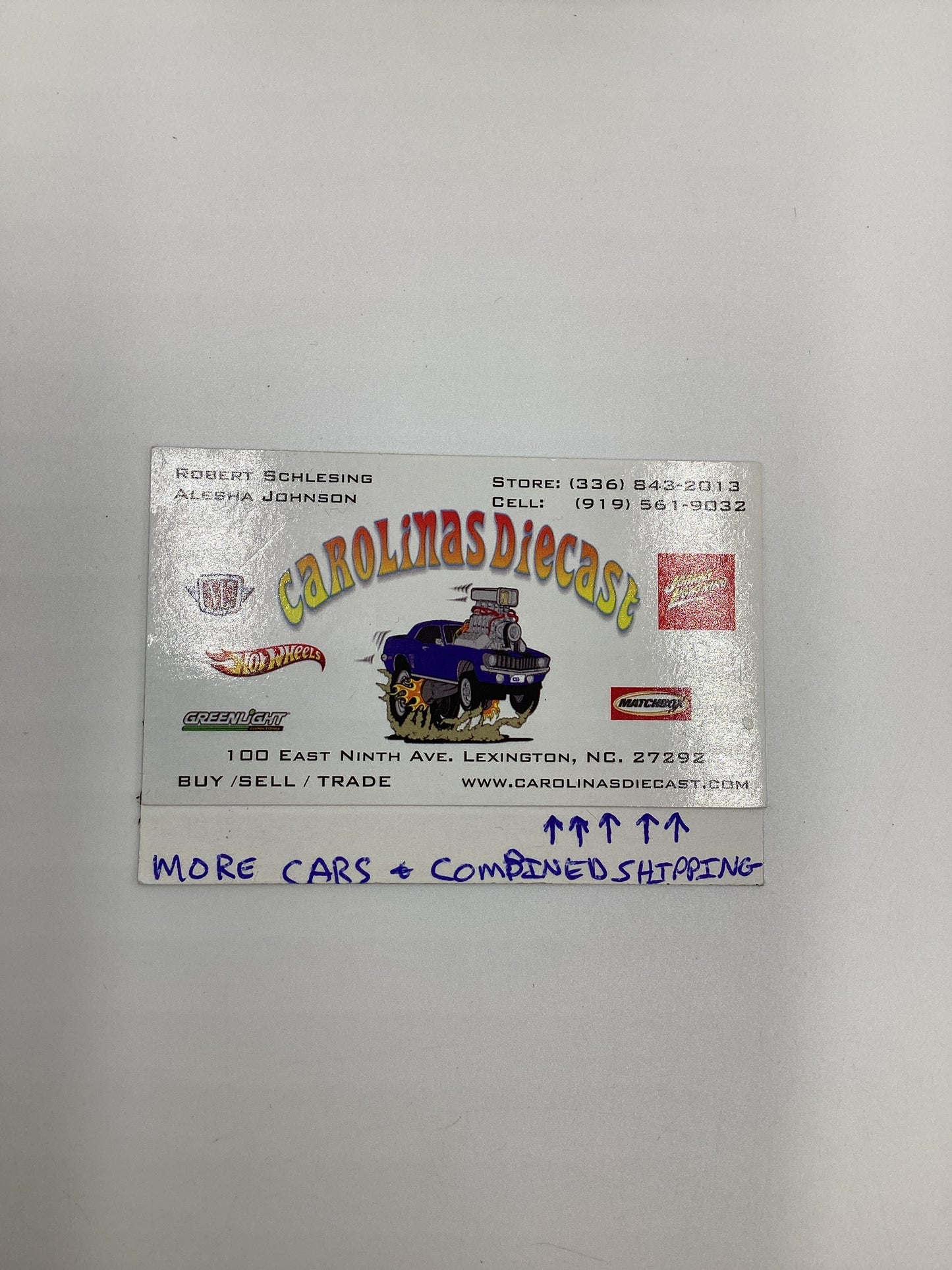 Hot Wheels Indy Card Series Dan Wheldon Indy Car National Guard SR