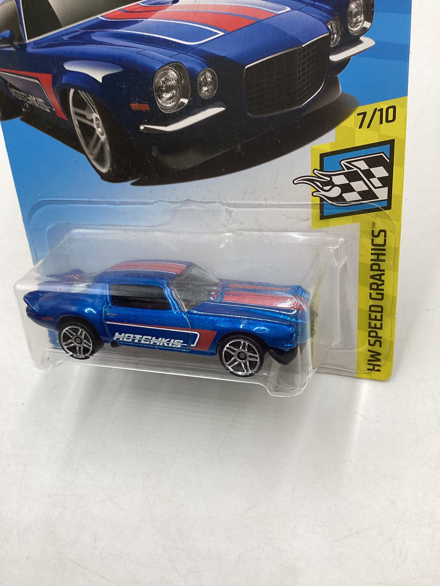 2018 Hot Wheels #153 Blue 70 Camaro 17F