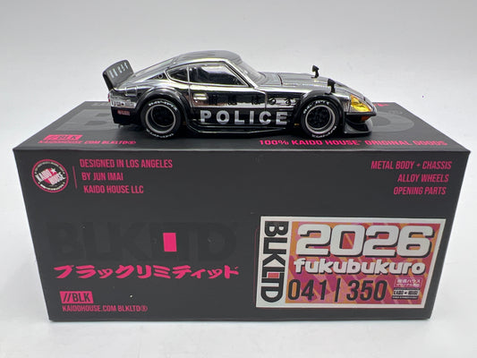 Mini GT x Kaido House BLKLTD 41/350 #209 Nissan Fairlady Z Kaido GT Police VHTF