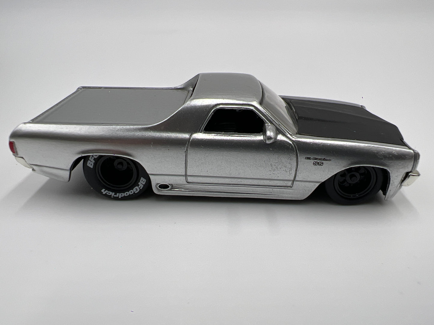 Jada Toys Big Time Muscle 1970 Chevy El Camino Silver Loose