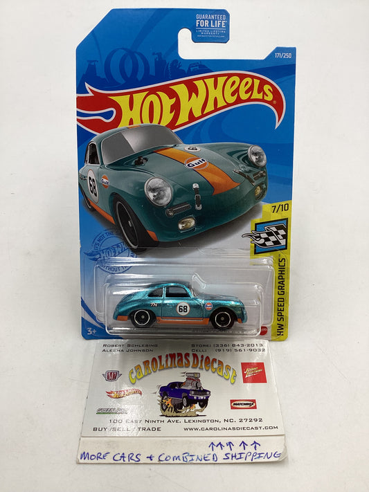 2021 Hot wheels Super treasure hunt #171 Porsche 356 Outlaw W/ Protector