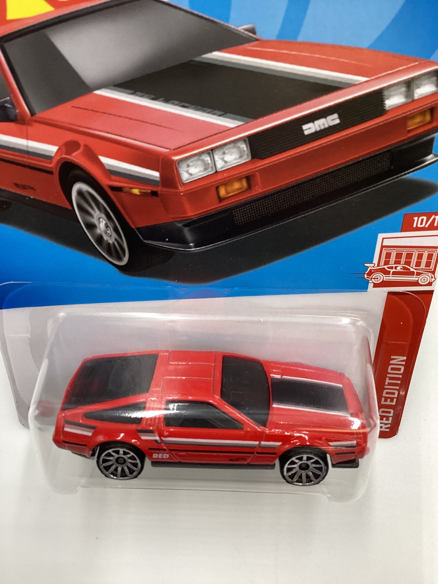 2023 Hot Wheels #101 DMC Delorean Red Edition