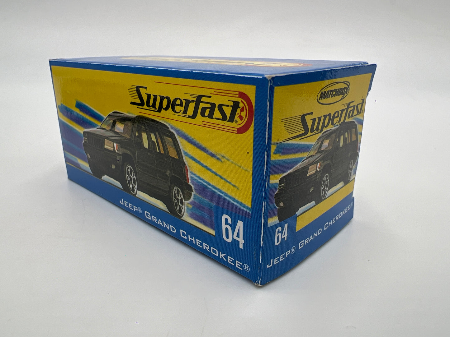 Matchbox 1/64 Superfast #64 Jeep Grand Cherokee Gray Loose