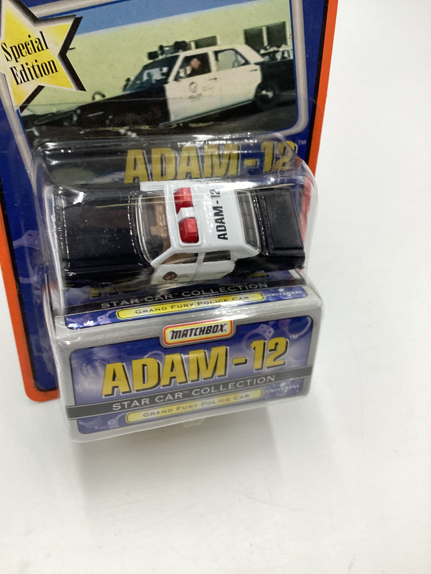 Matchbox Star Car Collection Adam-12 Grand Fury Police Car