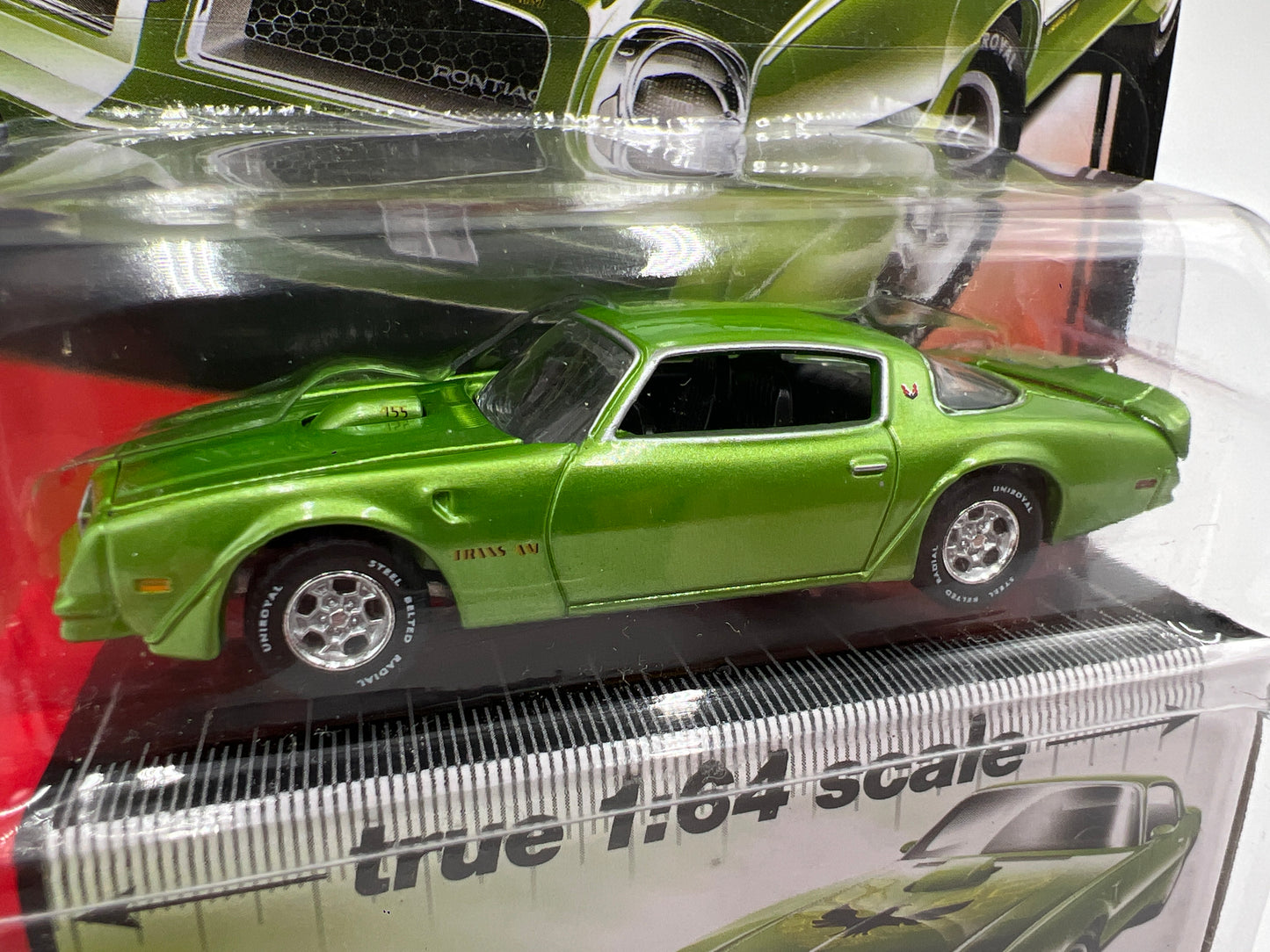 Auto World Vintage Muscle Walmart Exclusive Release 5 #4 1976 Pontiac Firebird T/A Green