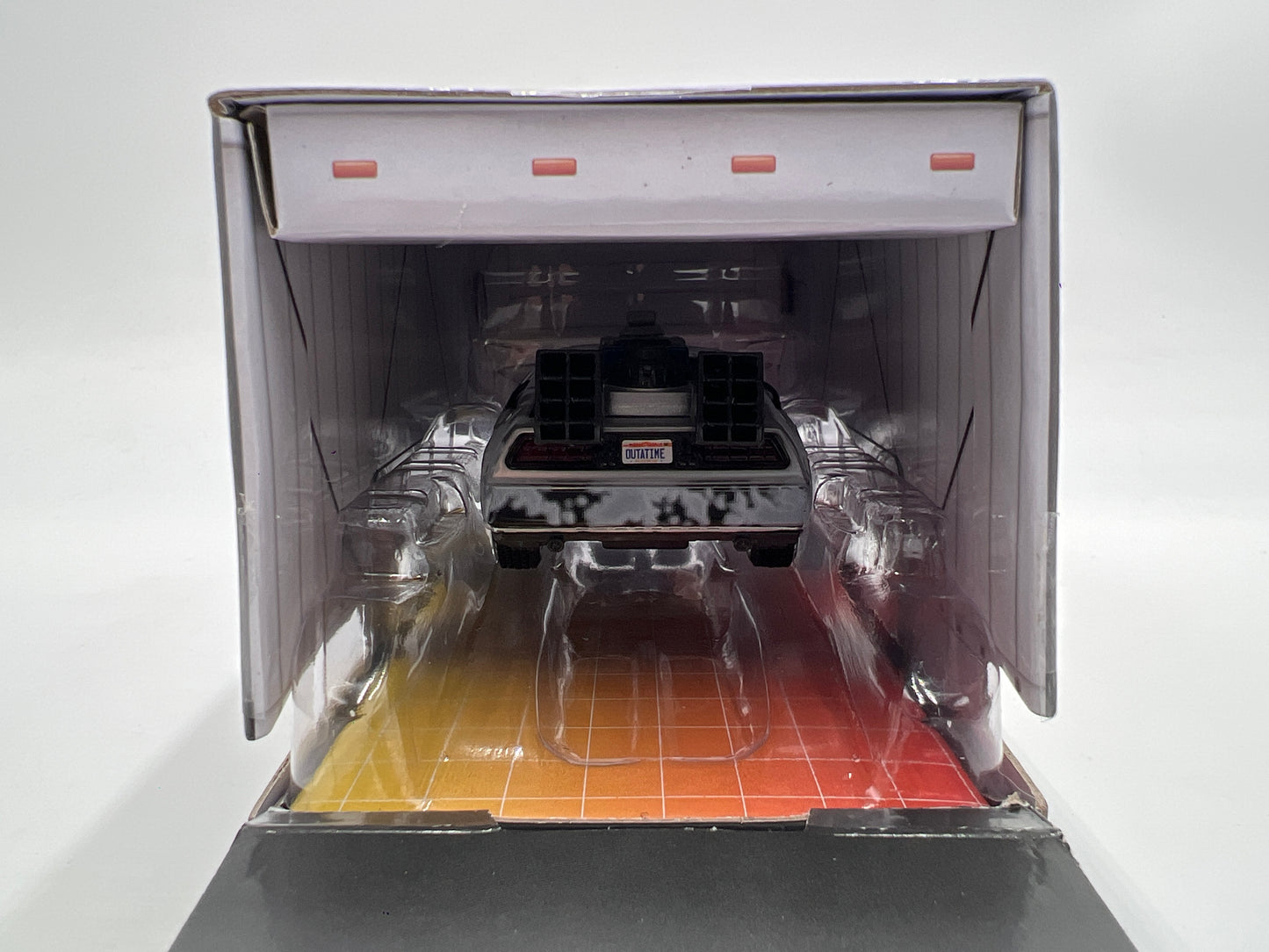 Jada 1/32 Scale Back To The Future 40 Years Edition Time Machine DMC DeLorean W/Box