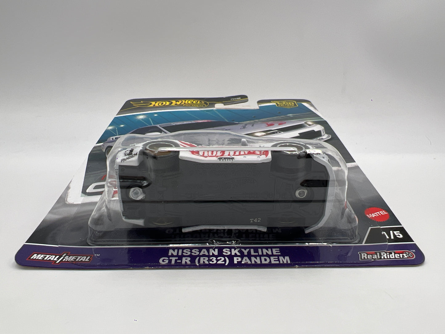 Hot Wheels Premium Modern Classics #1 Nissan Skyline GT-R R32 Pandem White 243B