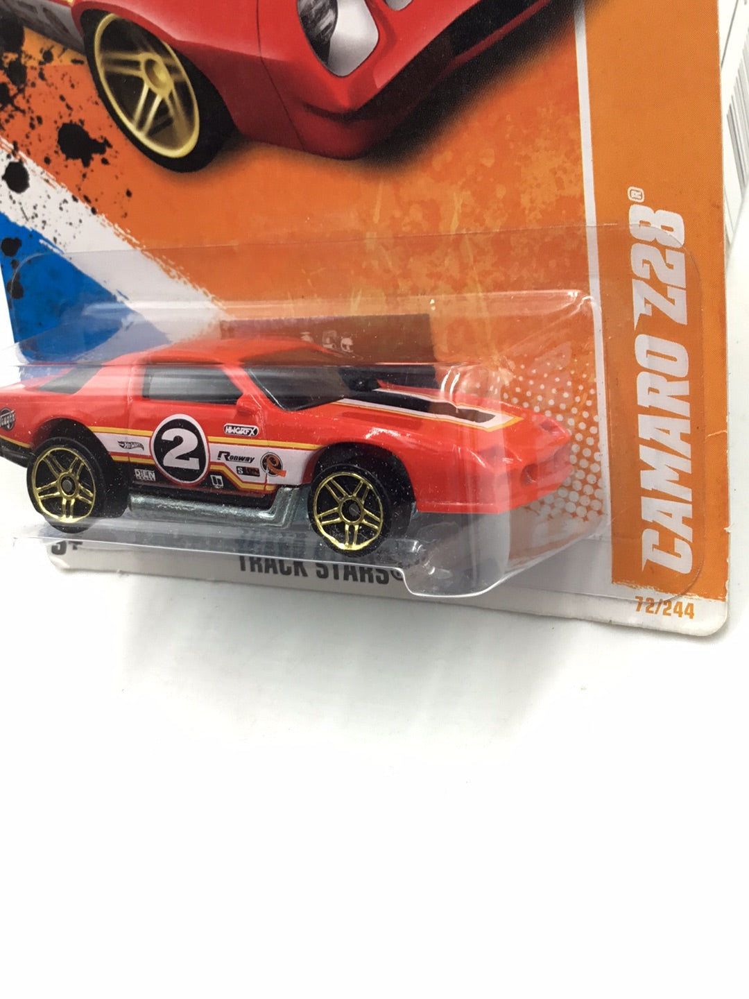 2011 Hot wheels #72 Camaro Z28 CC1