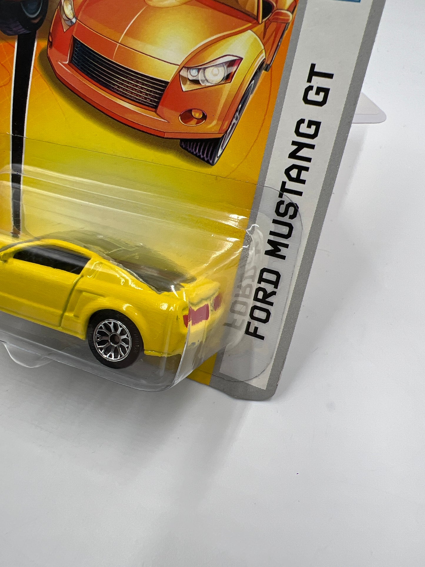 Matchbox MBX Metal #19 Ford Mustang GT Yellow 216D
