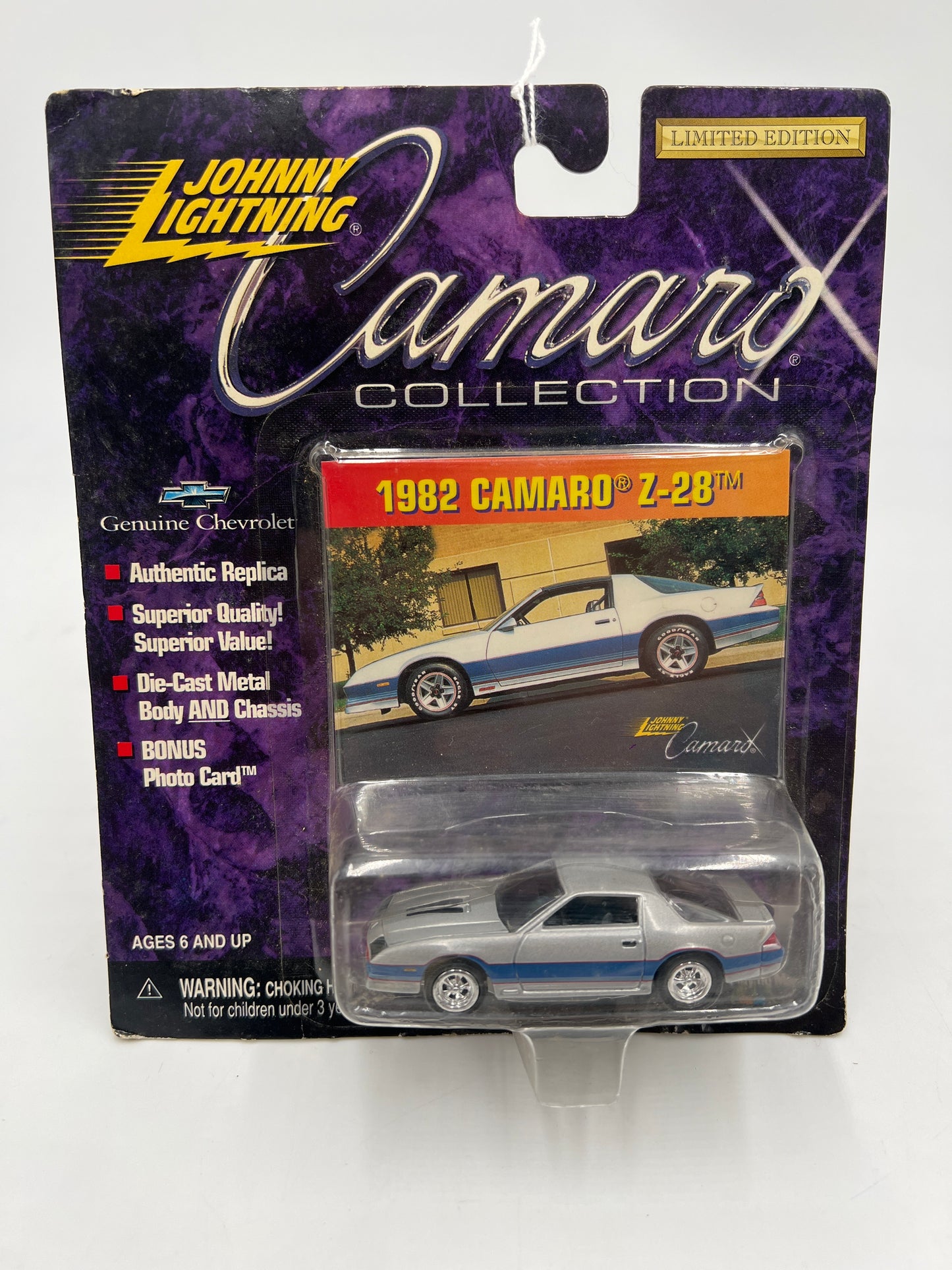 Johnny Lightning Limited Edition Camaro Collection 1982 Camaro Z-28 Silver 221G