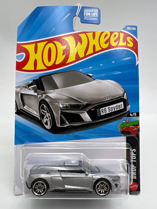 2026 Hot Wheels P Case #130 2019 Audi R8 Spyder Silver