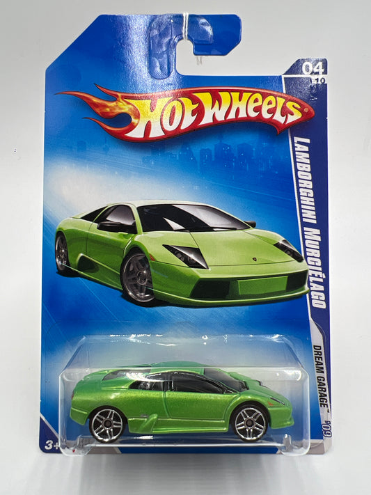 2009 Hot Wheels Dream Garage #150 Lamborghini Murcielago Green 102C