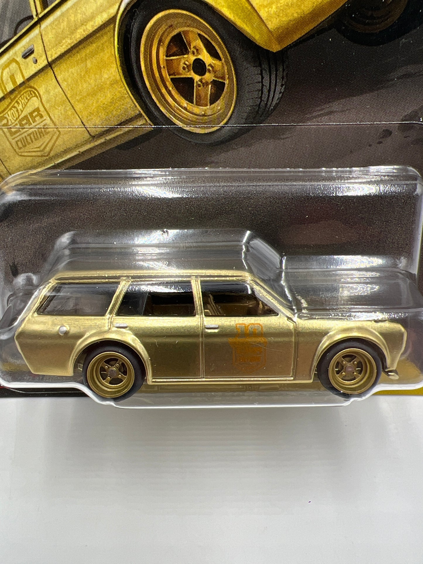 2026 Hot Wheels Premium Japan Historics 5 #0 CHASE Datsun 510 Wagon Gold W/Protector