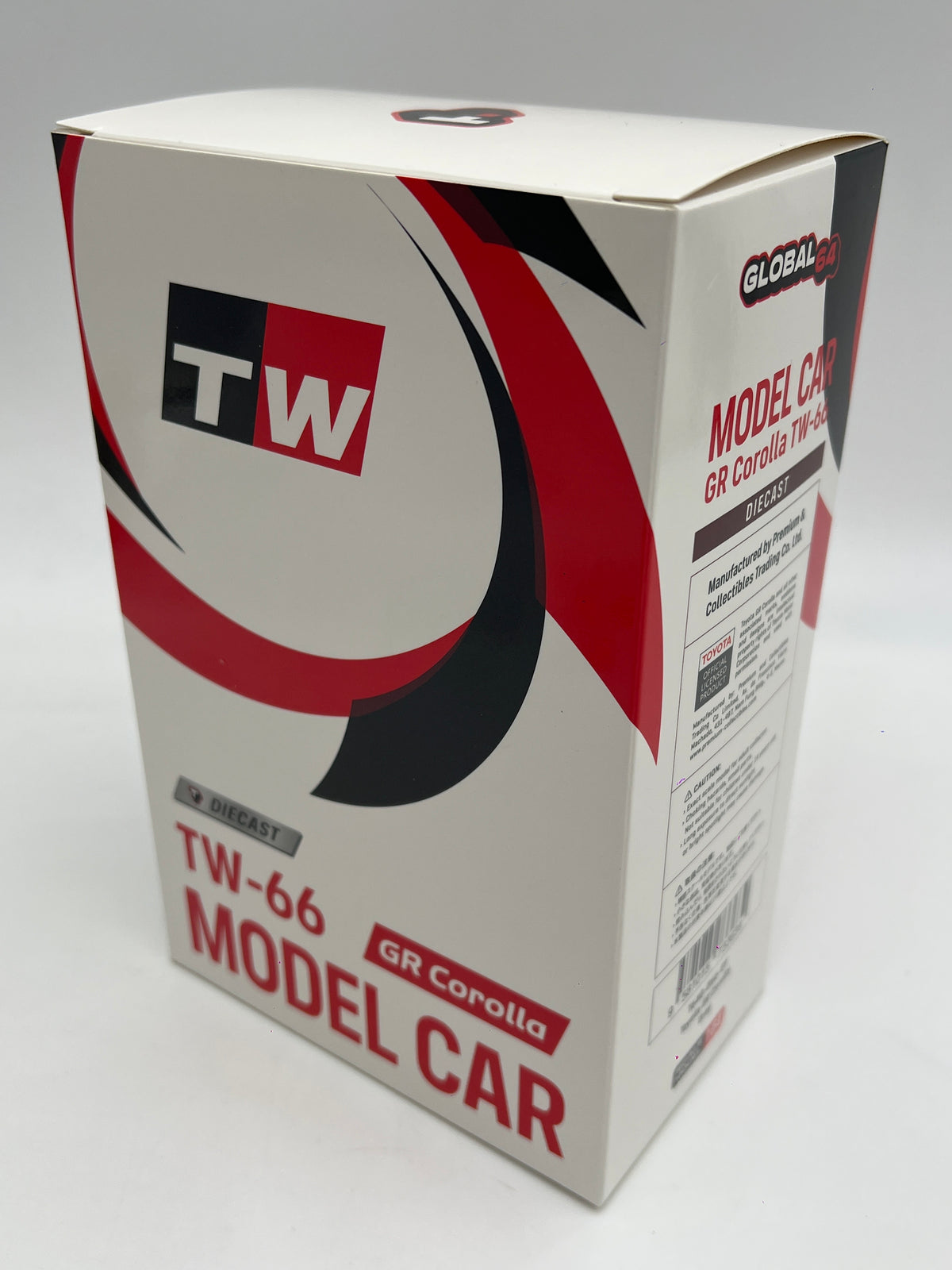 Tarmac TW-66 Toyota GR Corolla Gray W/Oil Can