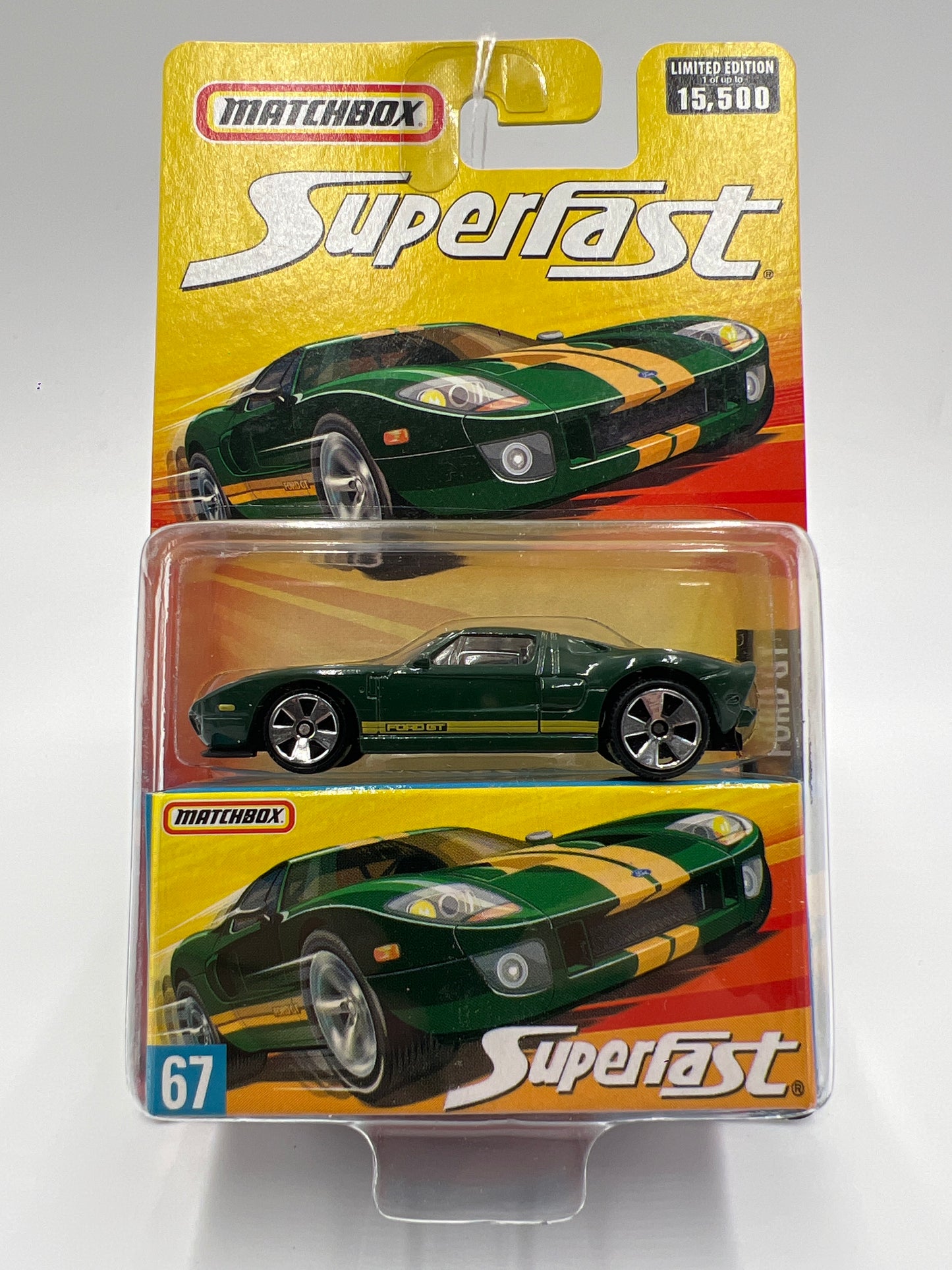 Matchbox Superfast #67 Ford GT Green SR