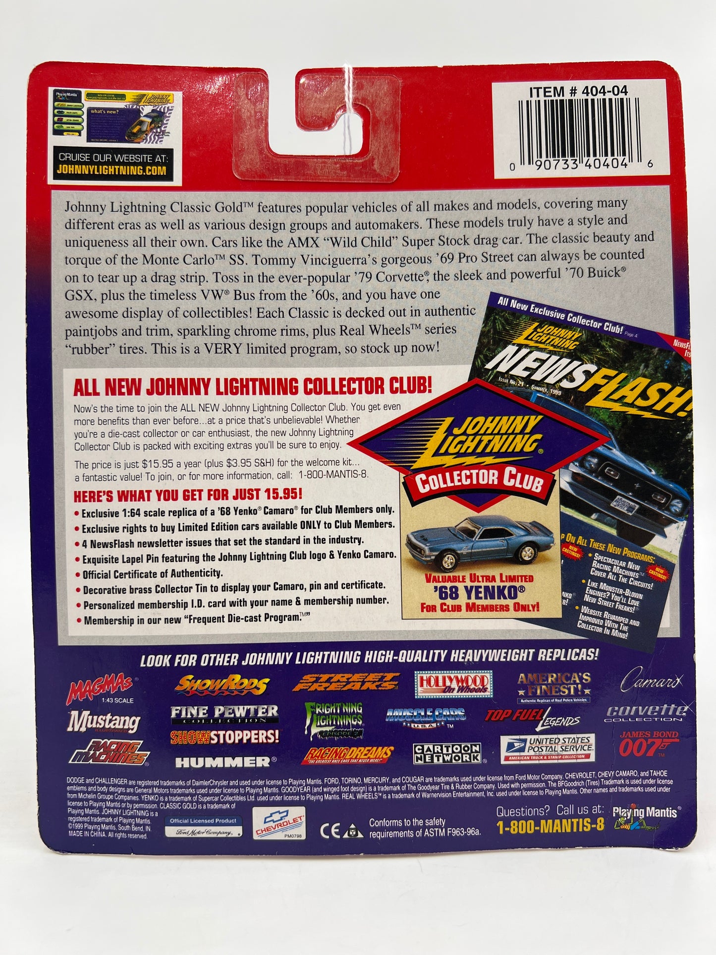 Johnny Lightning Classic Gold Collection 1974 Ford Torino Brown 219C