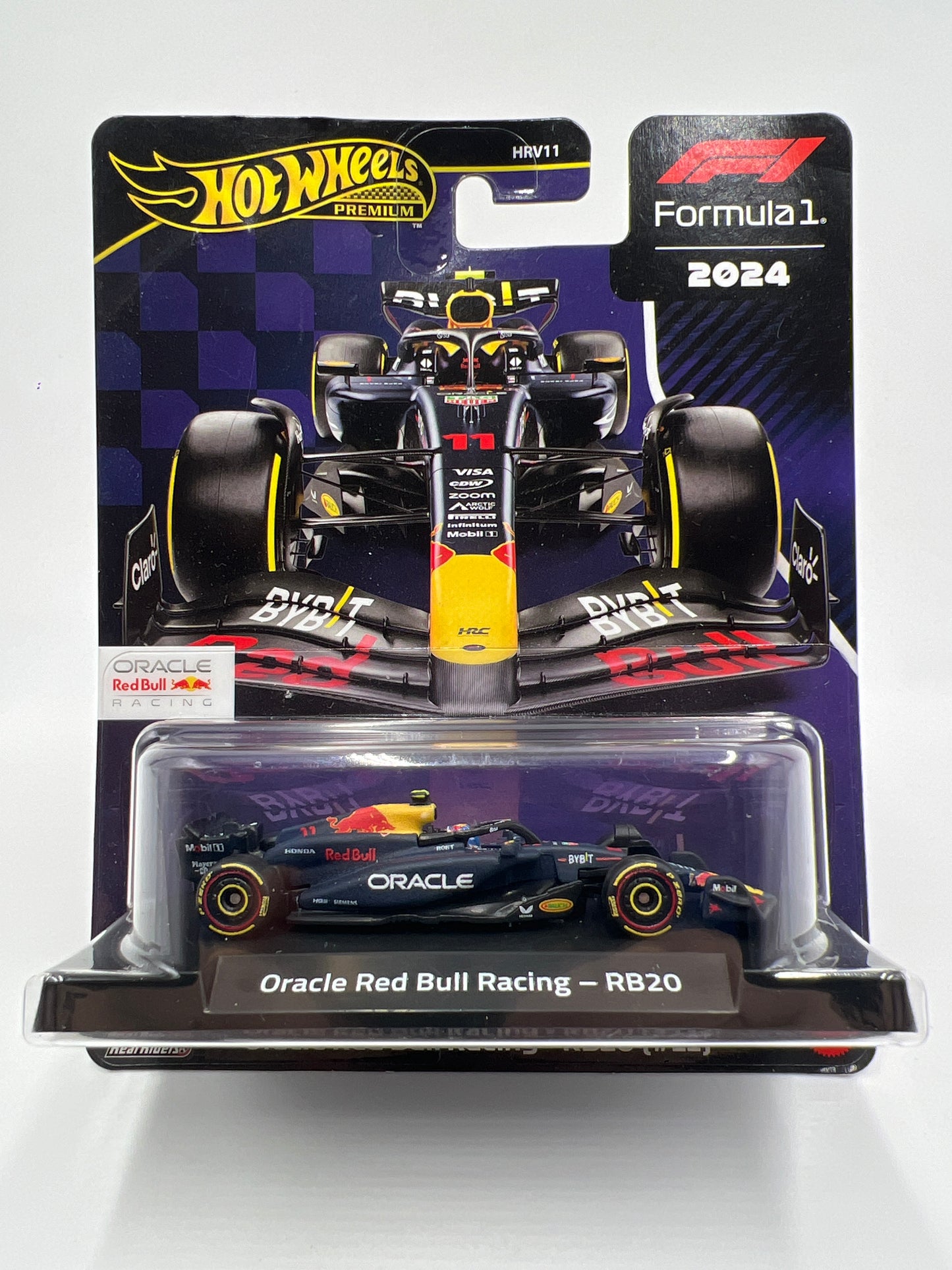 2025 Hot Wheels Premium Formula 1 2024 Oracle Red Bull Racing RB20 #11 244D